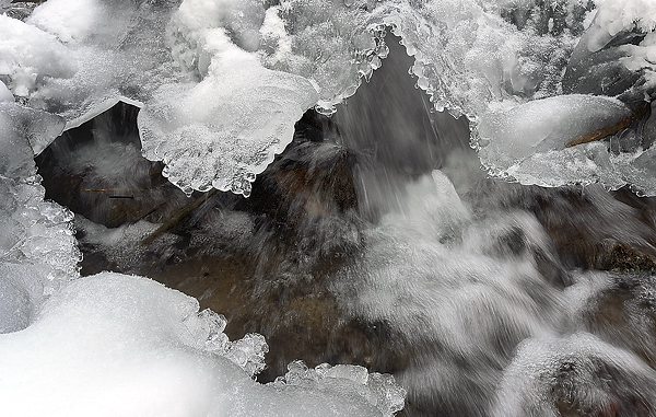 Ice and water with leica x1 photos